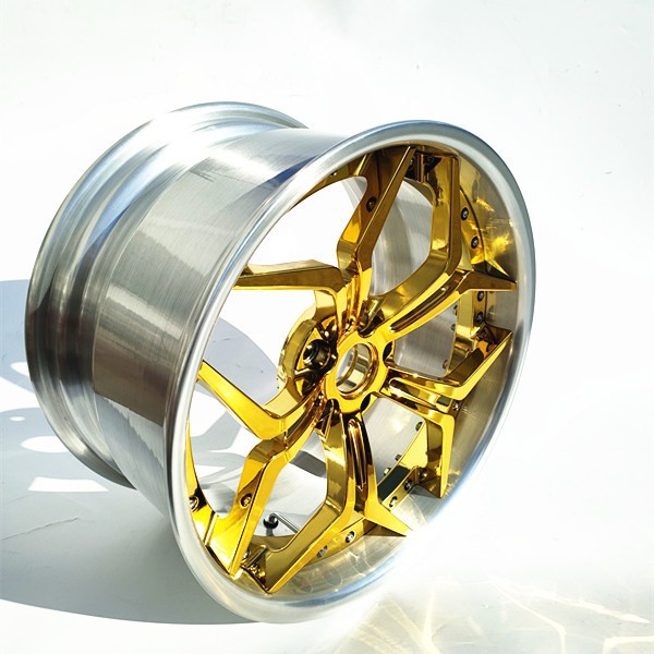22*9.0 Inch 2-pcs Type Forged Alloy Wheels