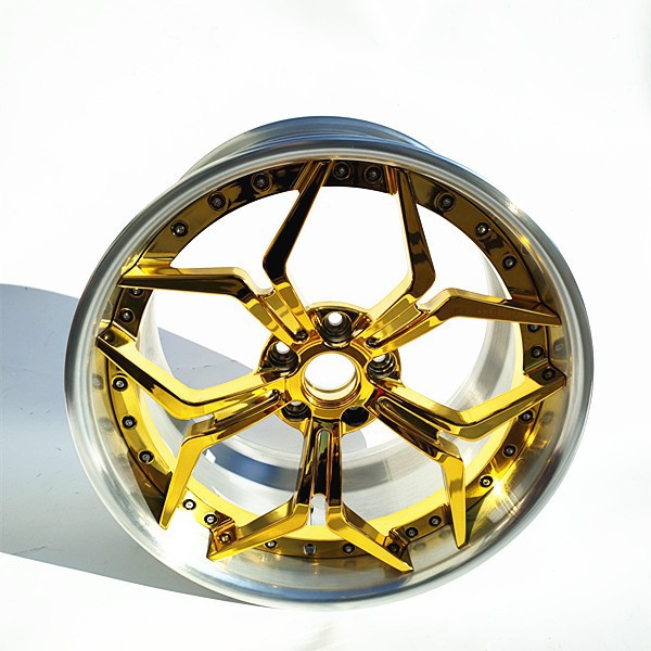 22*9.0 Inch 2-pcs Type Forged Alloy Wheels