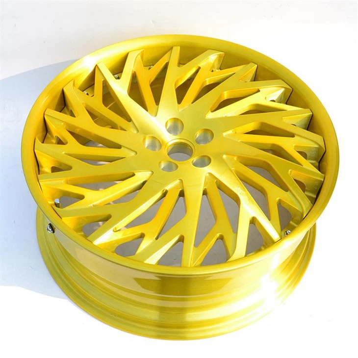 Custom Forged 22inch Brushed 2 Piece Wheels