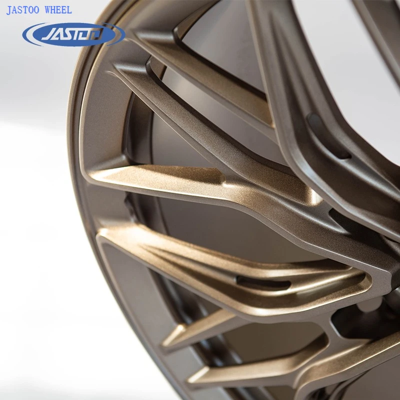 22 Inch Elegant Matte Bronze Alloy Wheel For Porsche