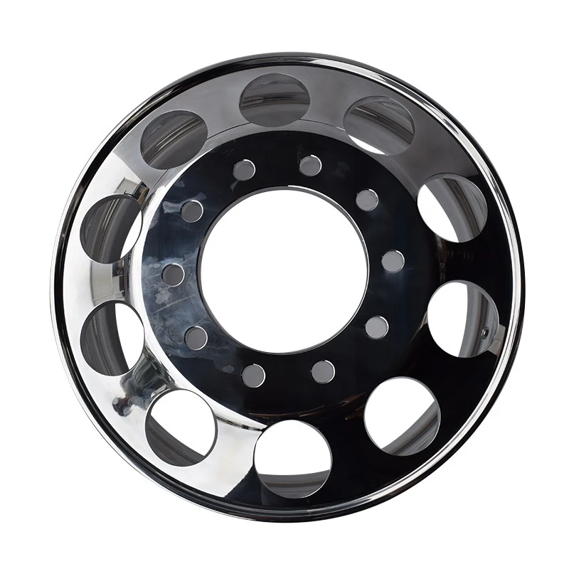 24-8.25 Inch Forged Alloy Wheels Of 10 Lugs For Heavy Duty Trucks factory