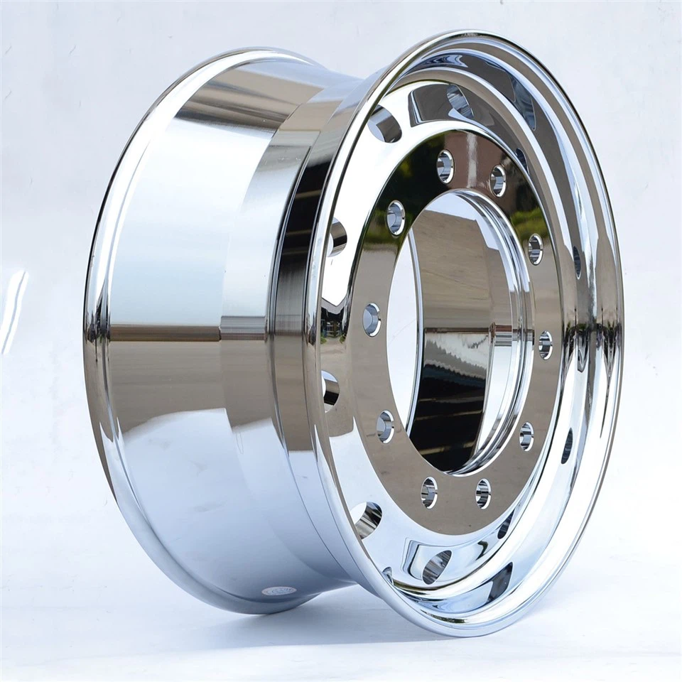 Mirror Polished Forged Aluminum Trucks And Trailer Wheels With Good Quality And Made in China Rim