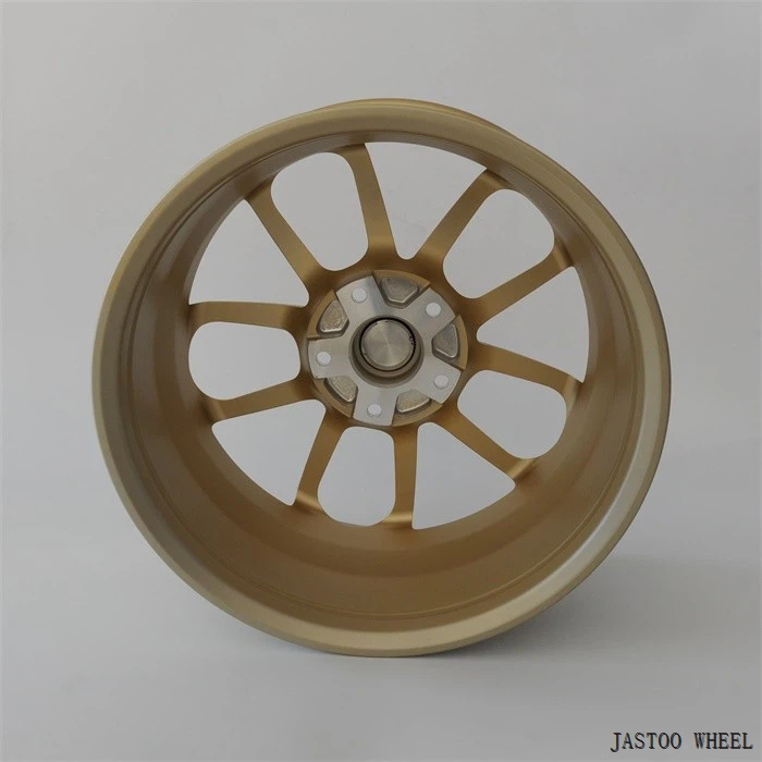 Popular Luxury Cool Superior New Style Forged Aluminum Wheels Rim Golden Trim For Passenger Cars Brand Automobile 18*8.0/18*10