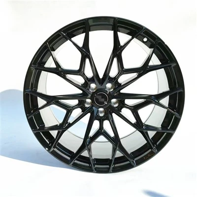 Fabrikksmidde 22 tommer 5x112 glans sorte hjul til BMW